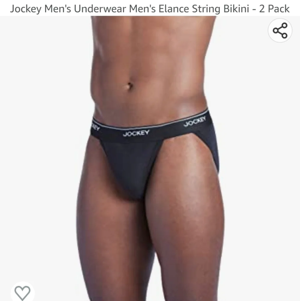 Jockey no fly design ultra soft 2 pack size Large  comfortable elastic w…